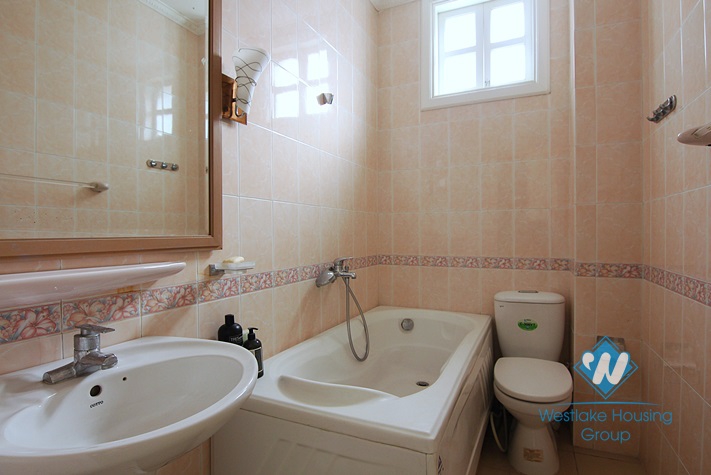 An elegant and high-end villa with a big yard for rent in Tay Ho area